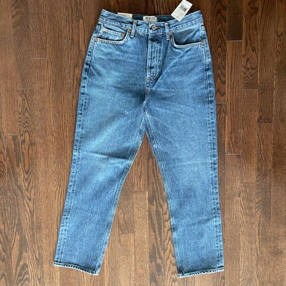 Agolde Denim - AGOLDE Riley Denim Jeans Air Blue Size 27
